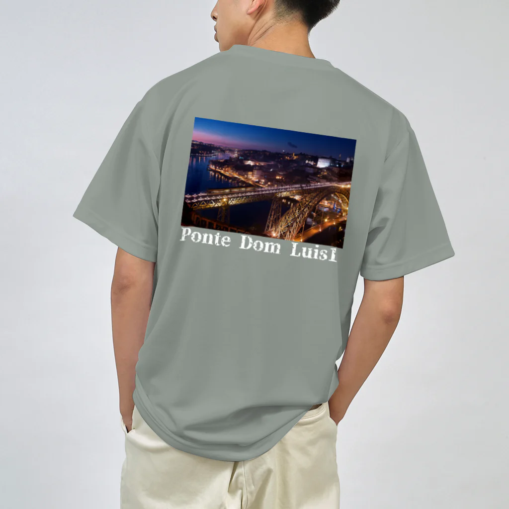 そろ日和別館（世界の風景グッズ）のドンルイス1世橋（そろ日和ロゴ入） Dry T-Shirt