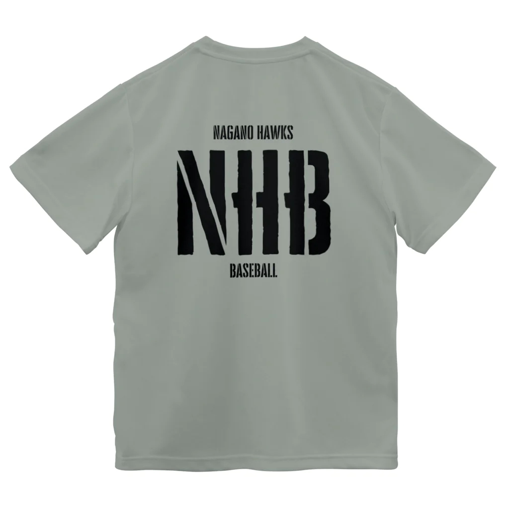 永野ホークスの2023 NHB ロゴのみ（背面あり） ドライTシャツ