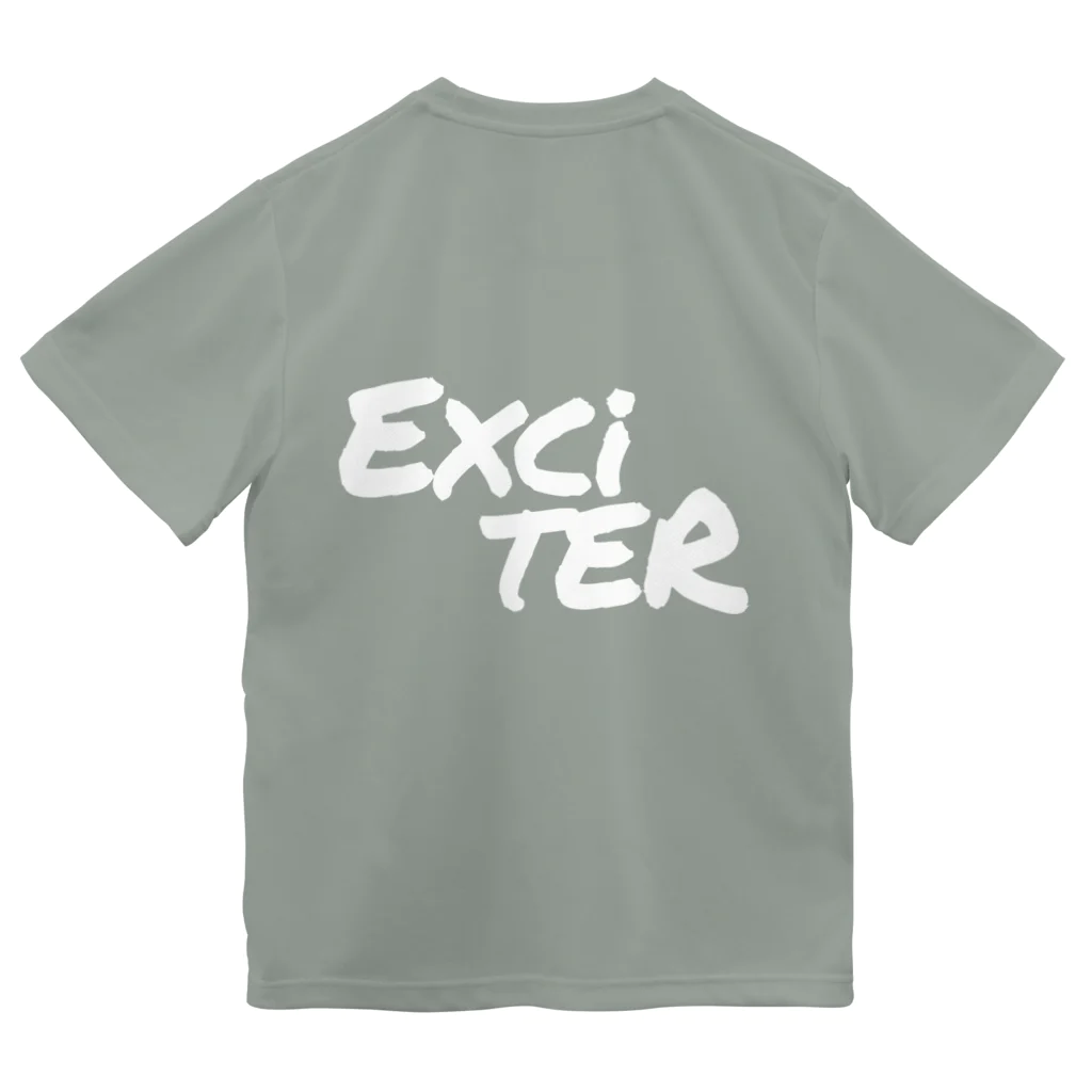 Exciter K.K.のExciter Logo White Dry T-Shirt