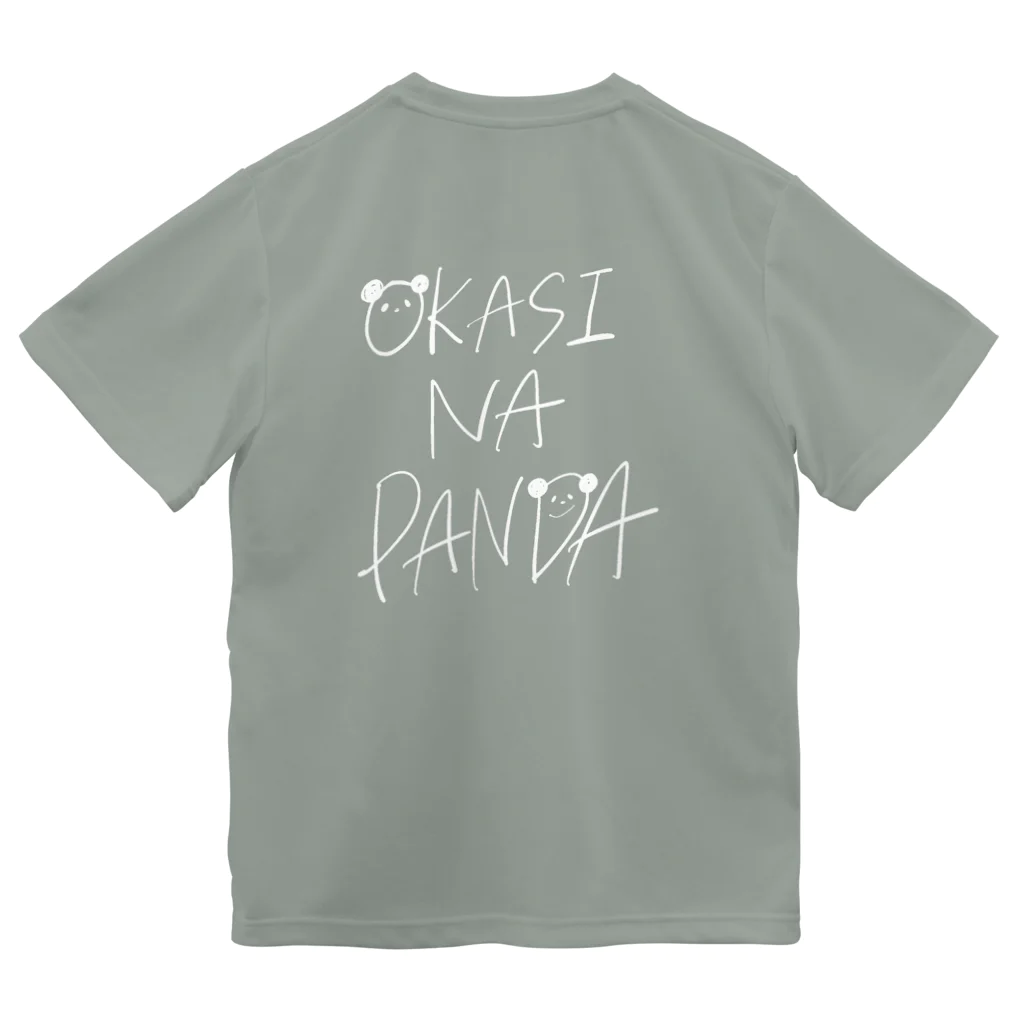 OKASI NA PANDAのぱんだTシャツ　OKASI NA PANDA Dry T-Shirt