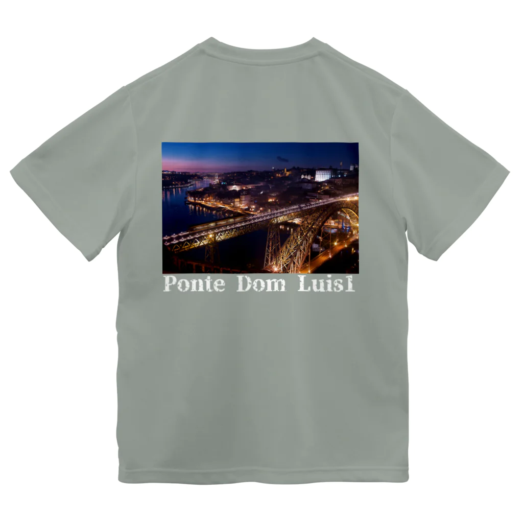 そろ日和別館（世界の風景グッズ）のドンルイス1世橋（そろ日和ロゴ入） Dry T-Shirt