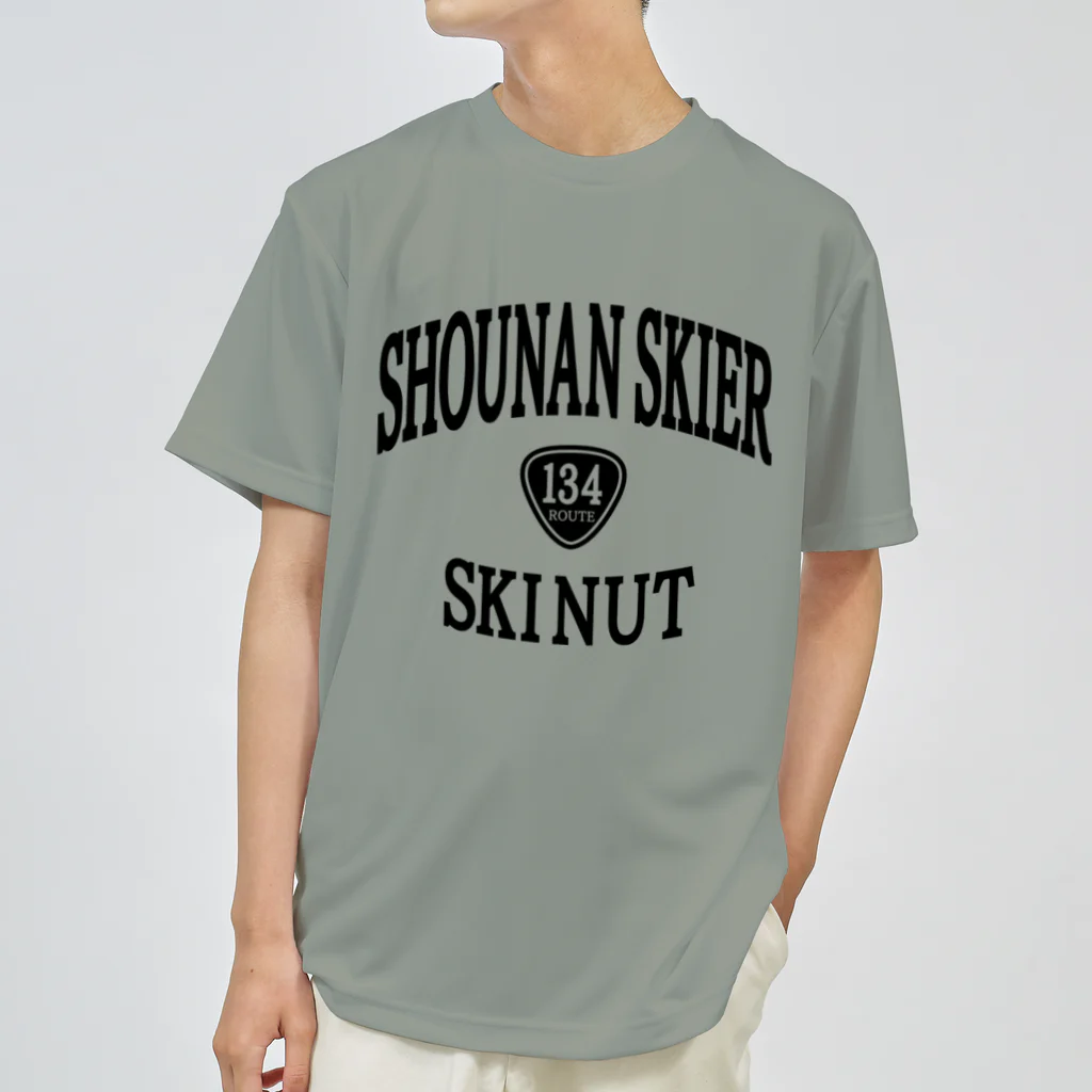 SKI NUT OFFICIAL SHOPのSHOUNAN SKIER ロゴ Dry T-Shirt