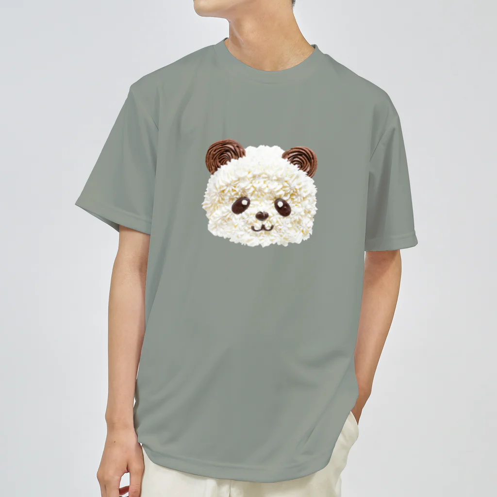 OKASI NA PANDAのぱんだTシャツ　OKASI NA PANDA Dry T-Shirt