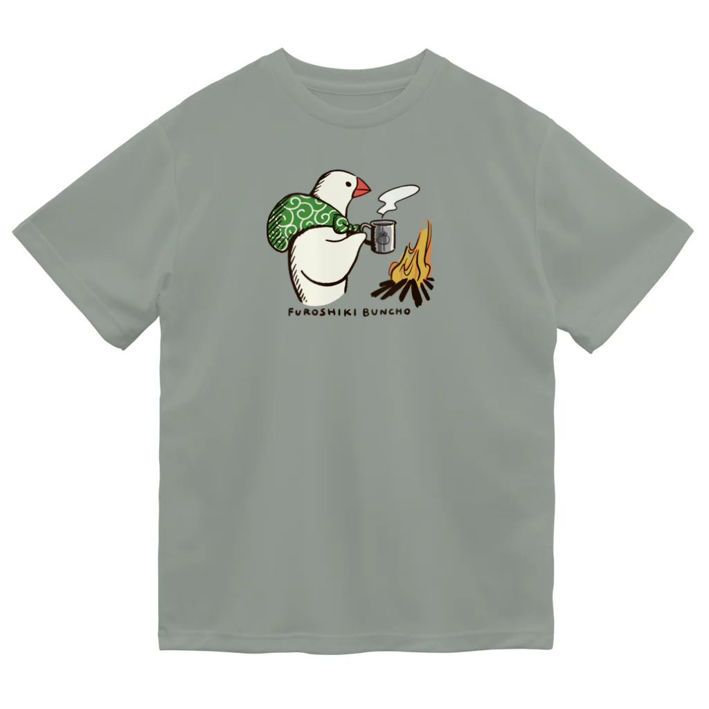 ふろしき文鳥のお店のキャンパーふろしき文鳥 ドライTシャツ