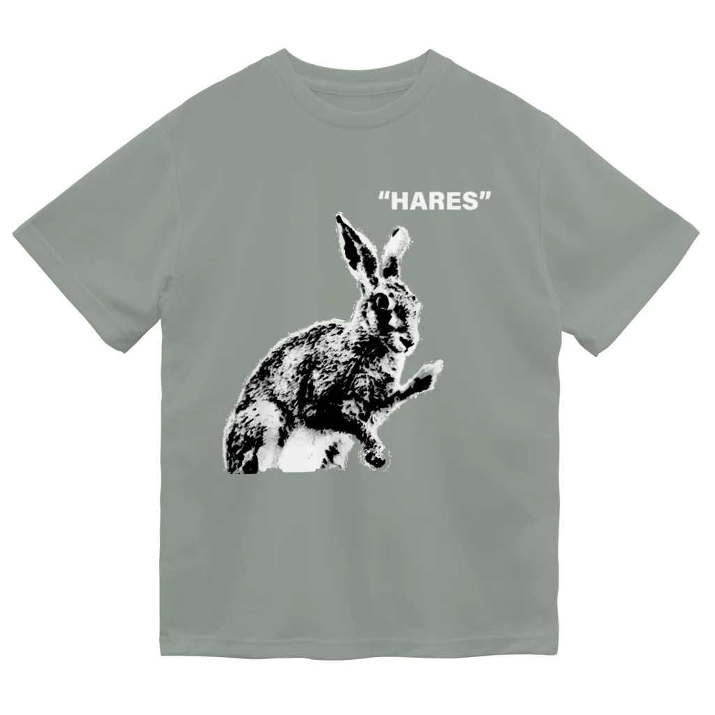 AngelRabbitsの"HARES" Dry T-Shirt