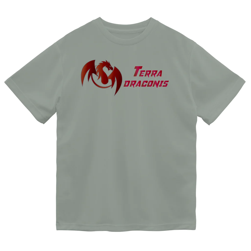 異世界ファンタジー シェアワールド『テラドラコニス』 OnlineShopのテラドラコニス ロゴ アイテム Dry T-Shirt
