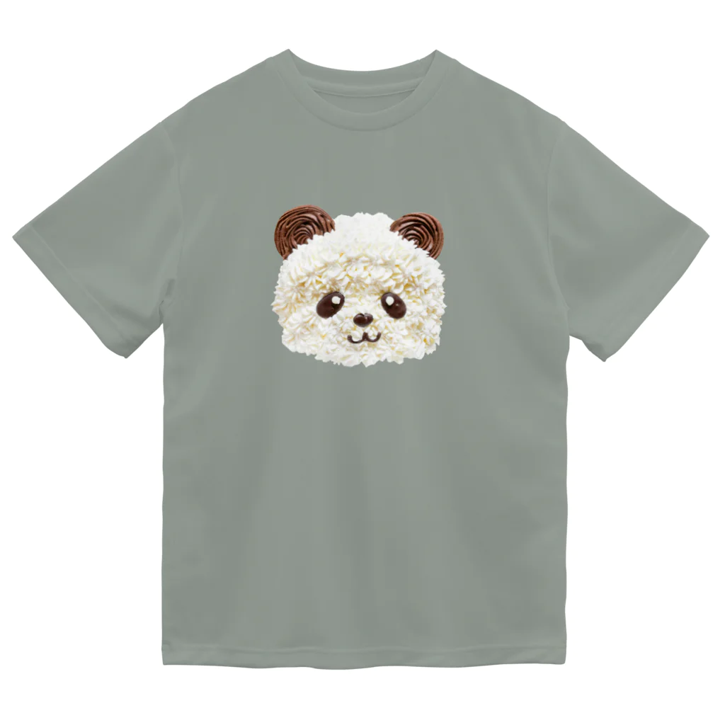 OKASI NA PANDAのぱんだTシャツ　OKASI NA PANDA Dry T-Shirt