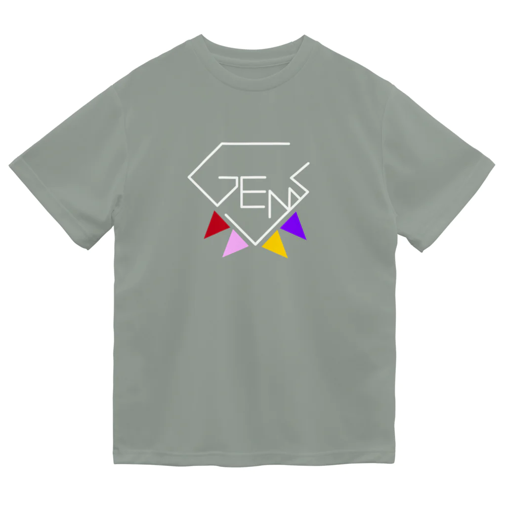 GEMS 公式ショップのGEMS オフシャルグッズ　BLACK ドライTシャツ