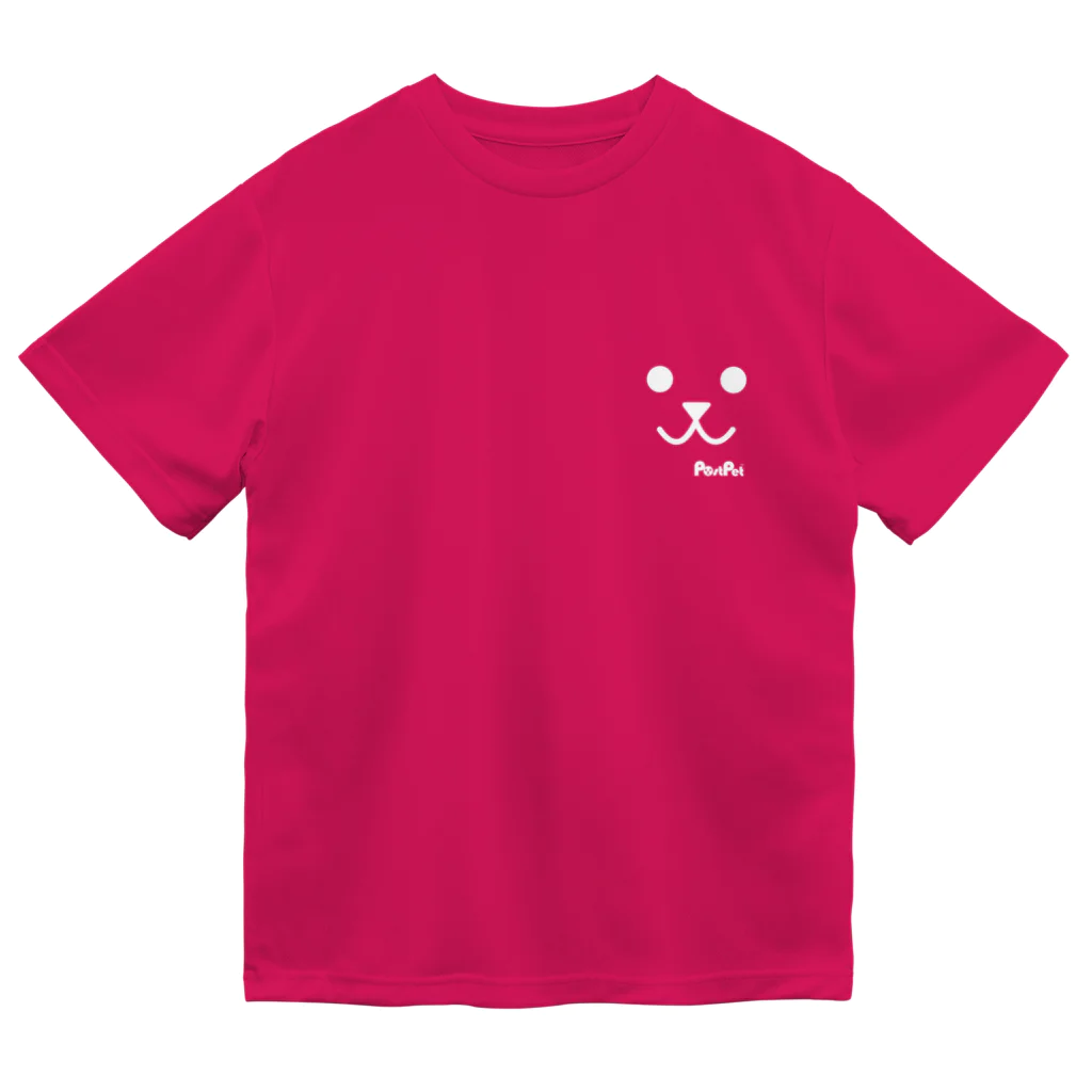 PostPet Official Shopのモモどーん ドライTシャツ