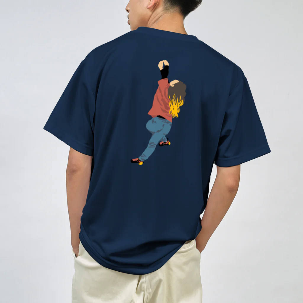 RASRASの登る子さん５号 ドライTシャツ