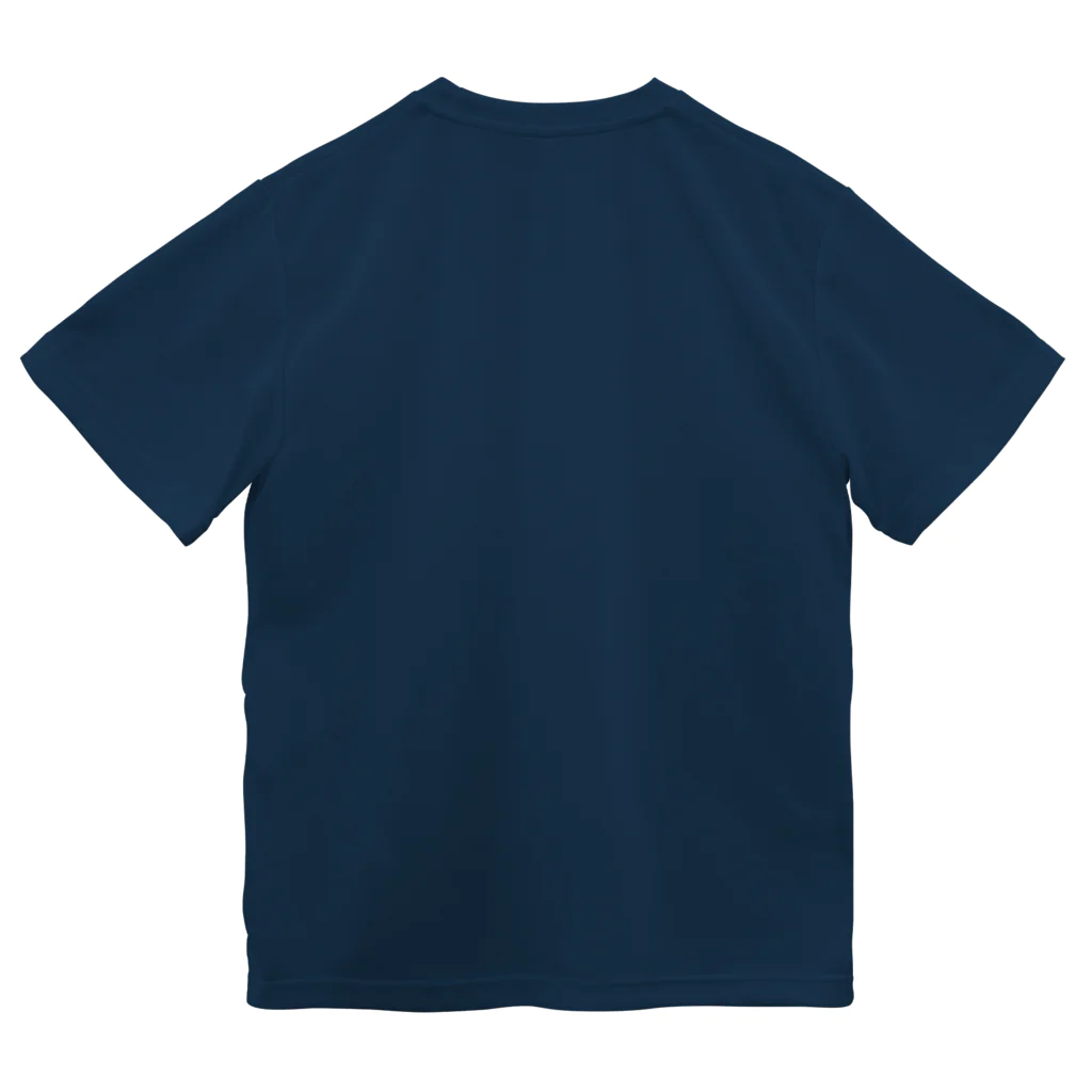 GOODS SHOP【そぞろな小窓】 SUZURI店の[ワンポイント]【ぎがといっしょ】《白線》 Dry T-Shirt