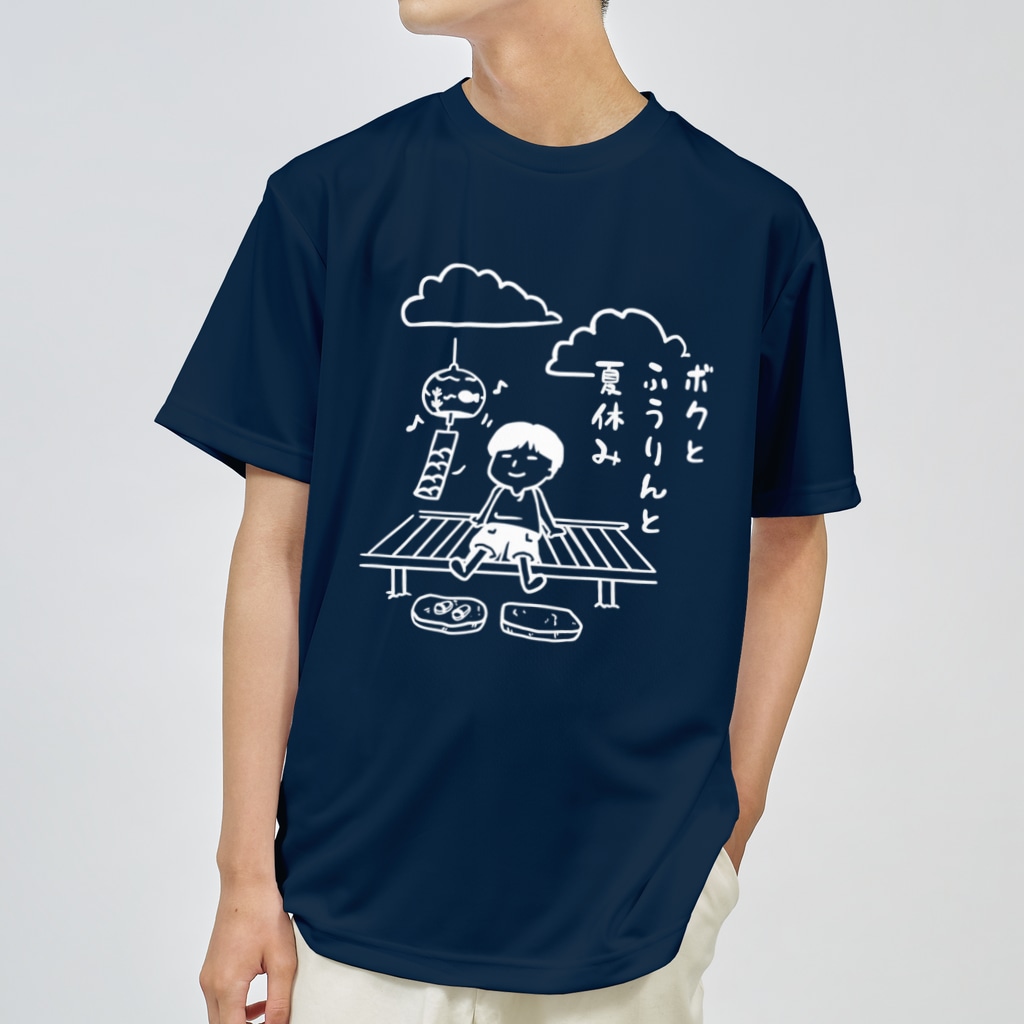 Andiamoのボクと風鈴と夏休み（白） Dry T-Shirt