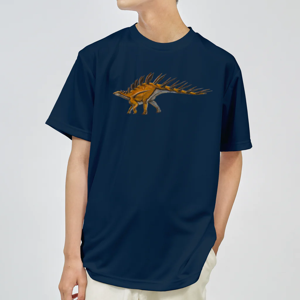 segasworksのKentrosaurus　ケントロサウルス（アクリル画） Dry T-Shirt