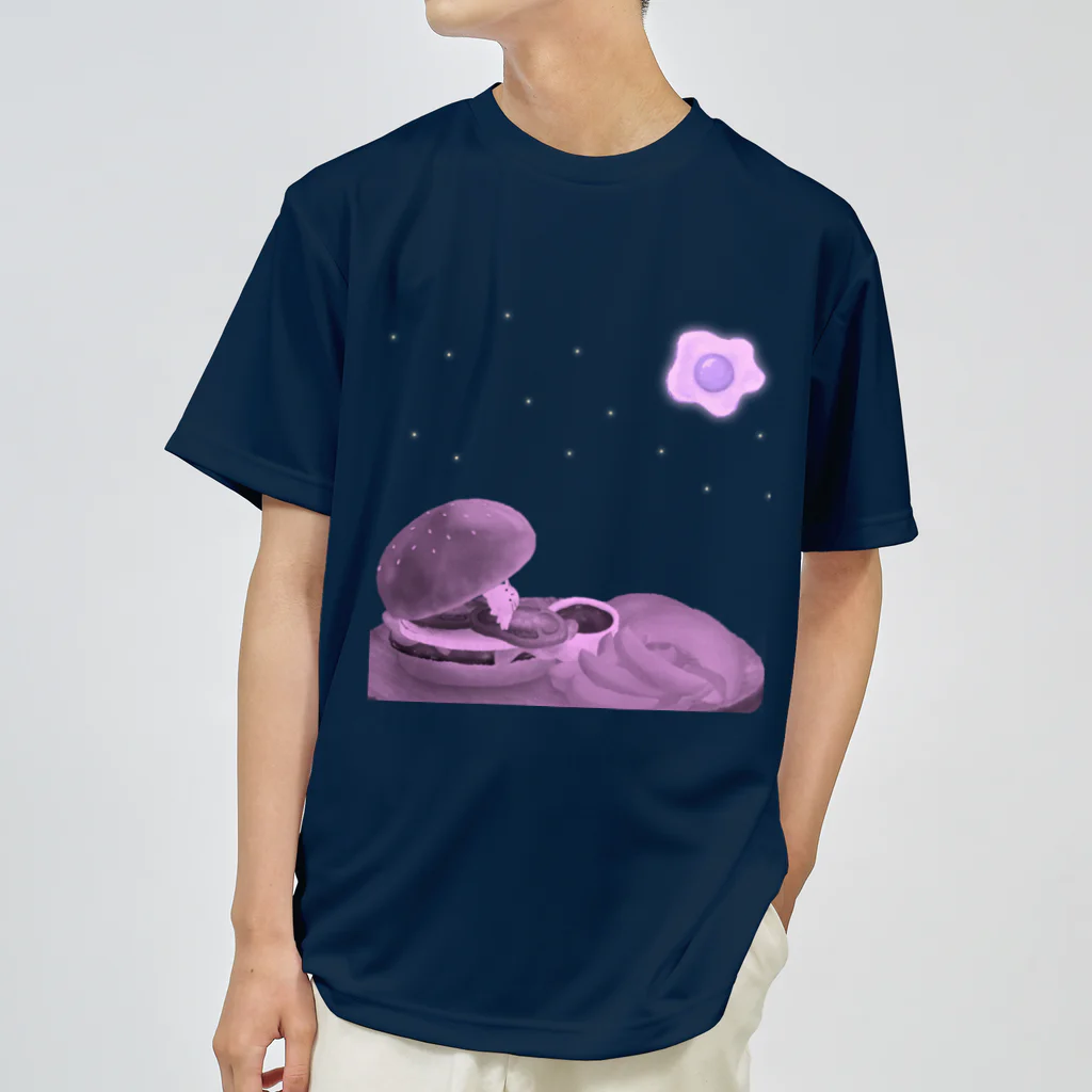 mifの月見バーガー🍔 ドライTシャツ