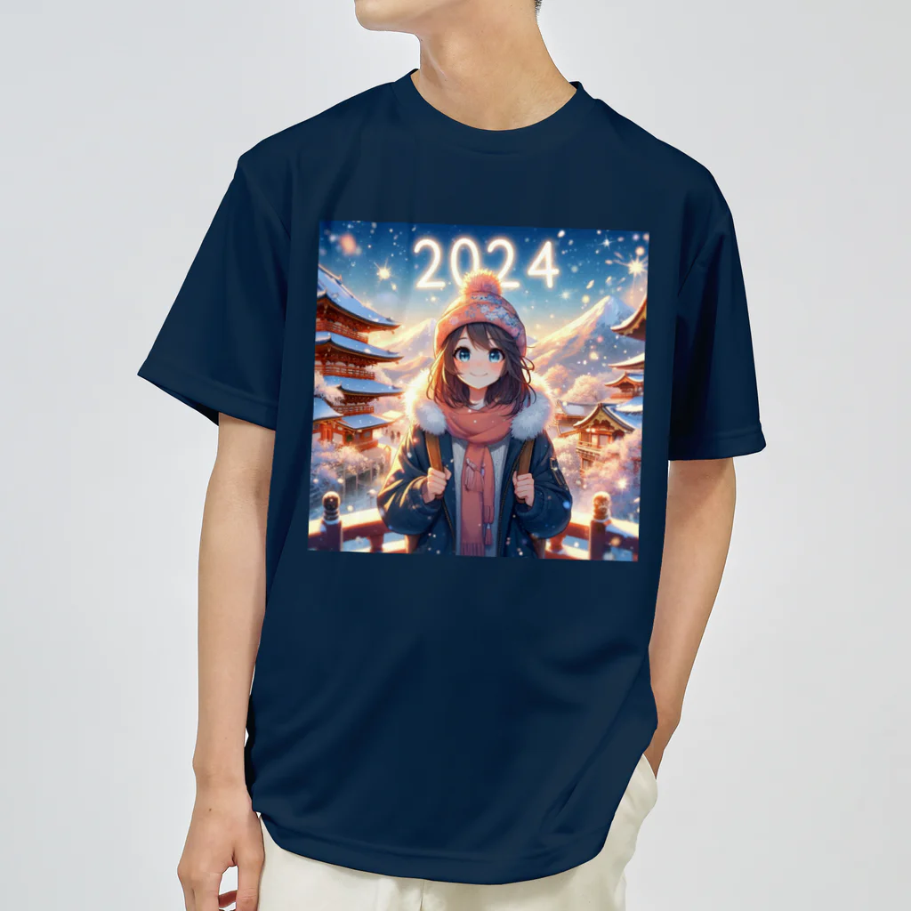 ryuureonの2024 Winter Girl 3 ドライTシャツ