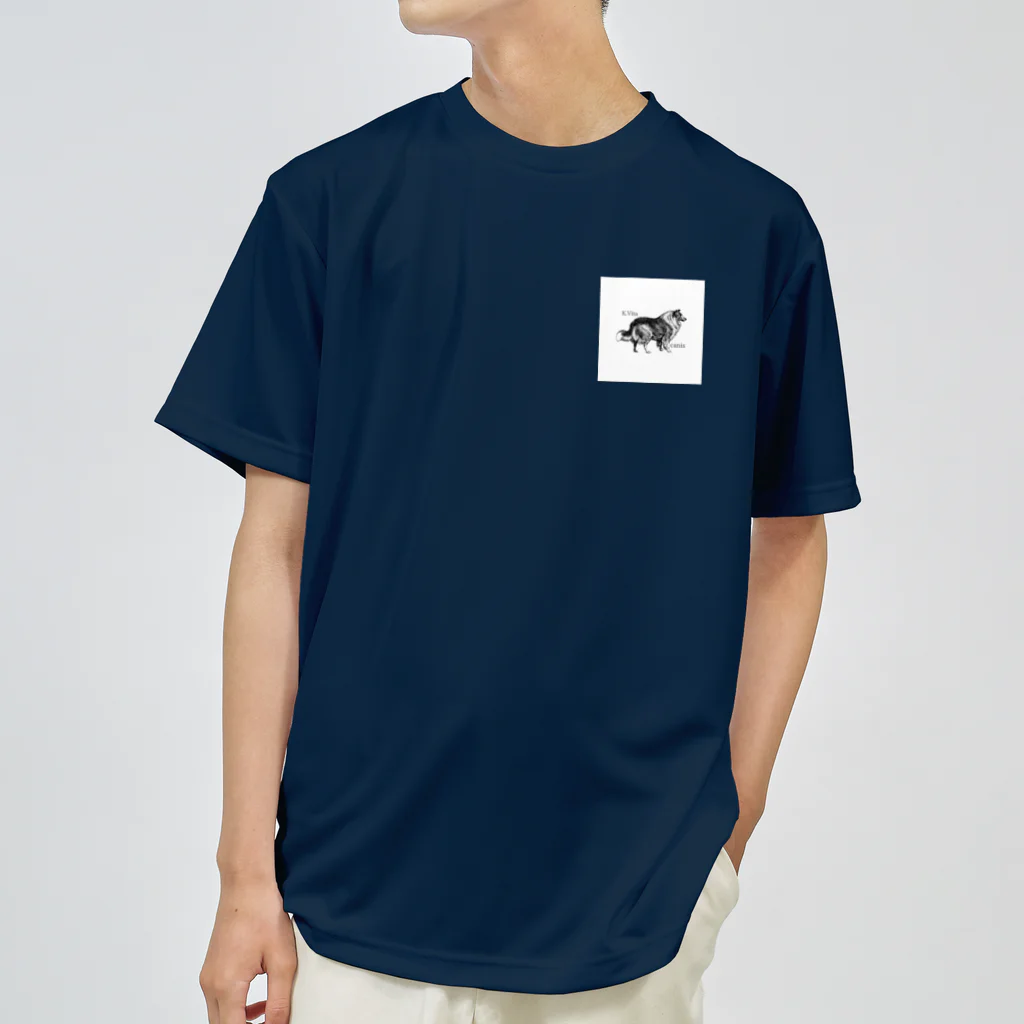 K.Vitaの犬＝安産祈願 ドライTシャツ