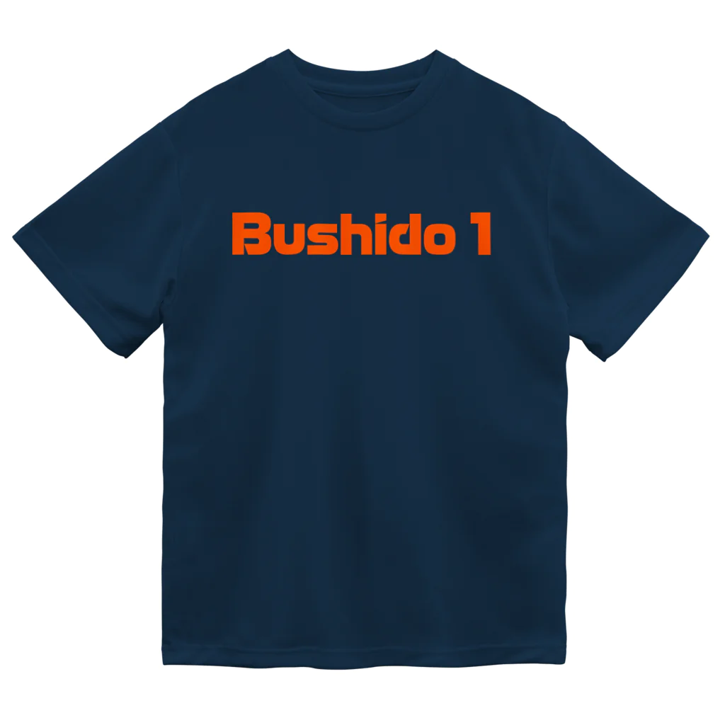 登内けんじ　アーティスト／イラストレーターのBushido 1 オレンジ Dry T-Shirt