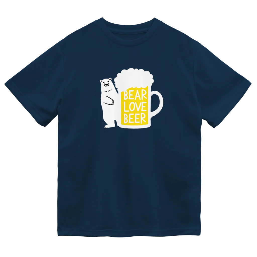 ワカボンドのシロクマさんとビールジョッキ Dry T-Shirt