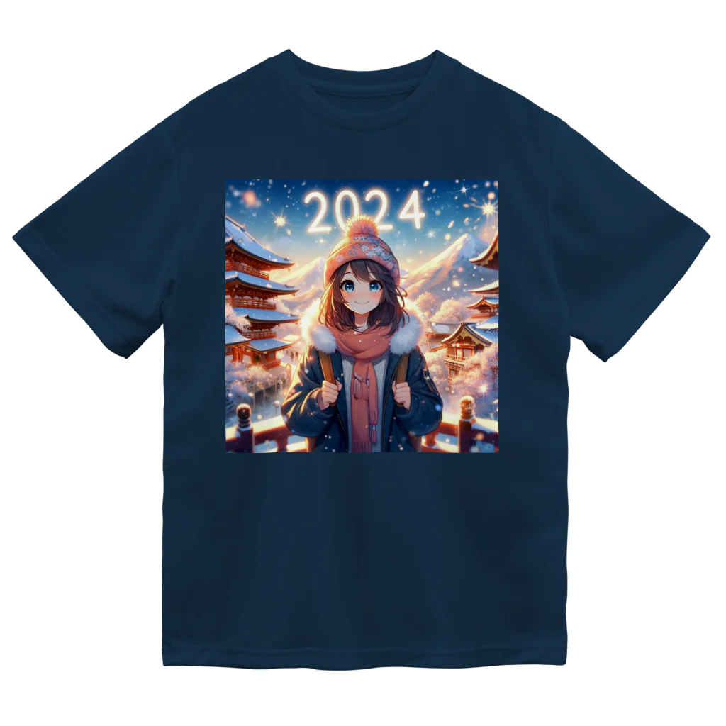 ryuureonの2024 Winter Girl 3 ドライTシャツ