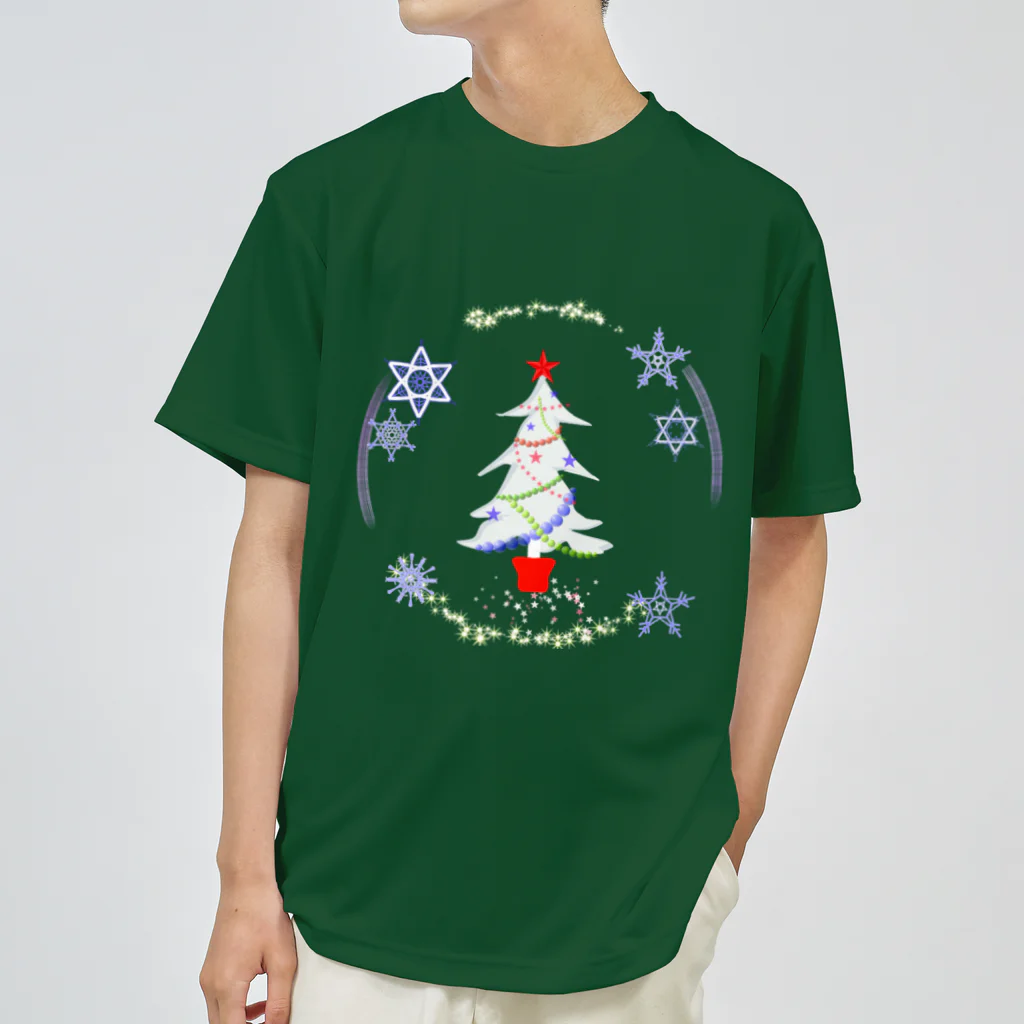 月夜のタツノオトシゴのHave Yourself A Merry Little Christmas ドライTシャツ