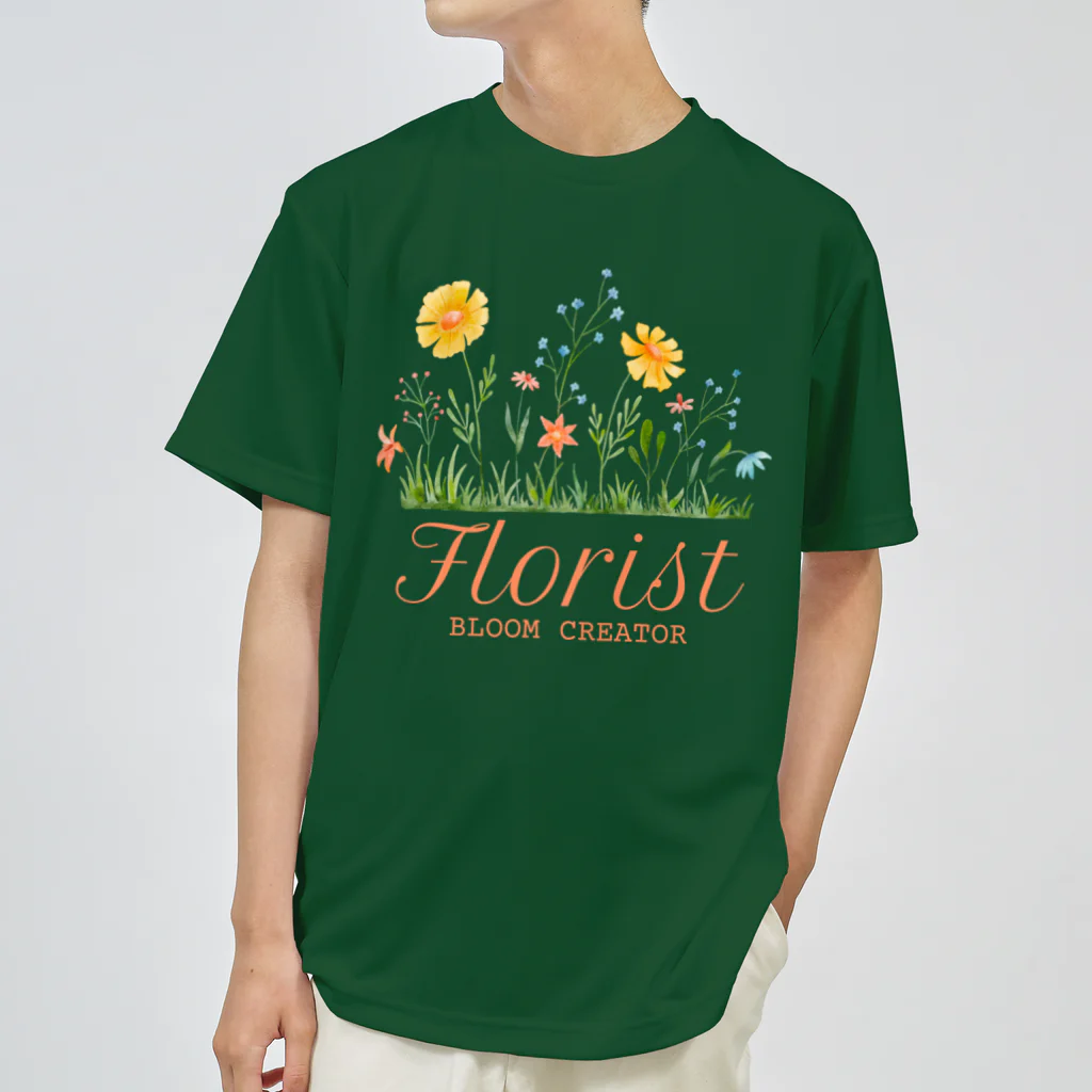 chataro123の花屋(Florist: Bloom Creator) ドライTシャツ