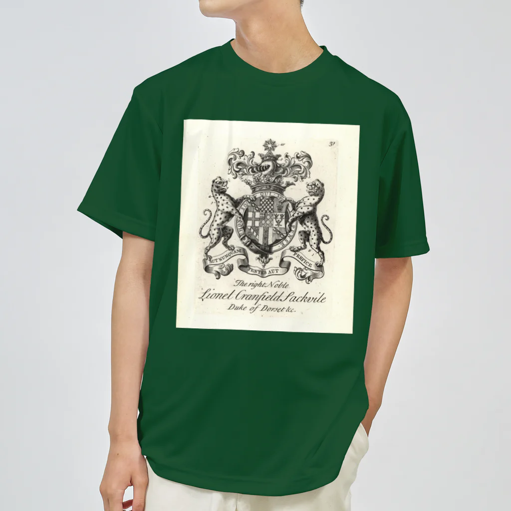 J. Jeffery Print Galleryの英国貴族の紋章 ドライTシャツ