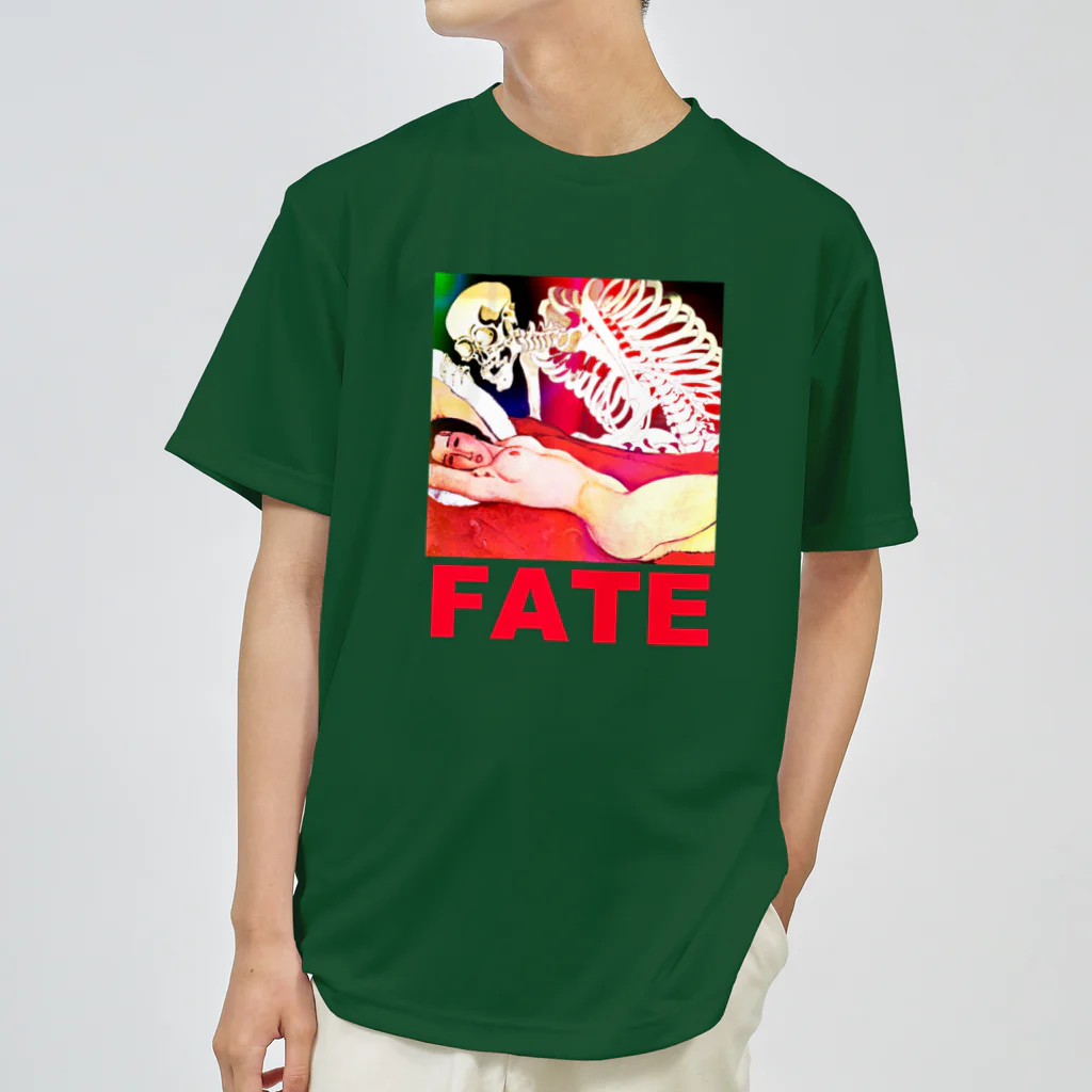 アインシュタインキャットのFATE(宿命）（カラー） ドライTシャツ