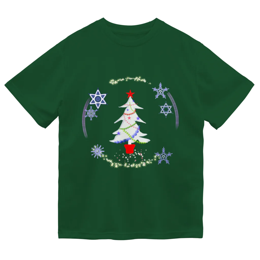 月夜のタツノオトシゴのHave Yourself A Merry Little Christmas ドライTシャツ