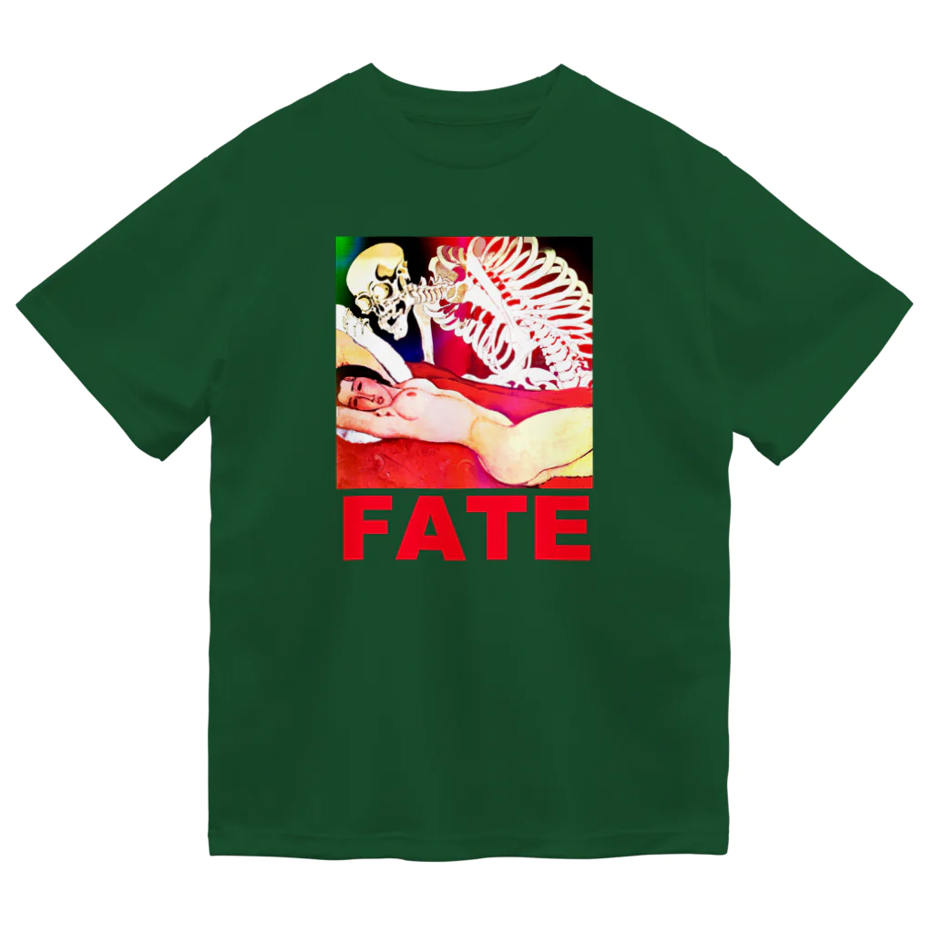 アインシュタインキャットのFATE(宿命）（カラー） ドライTシャツ