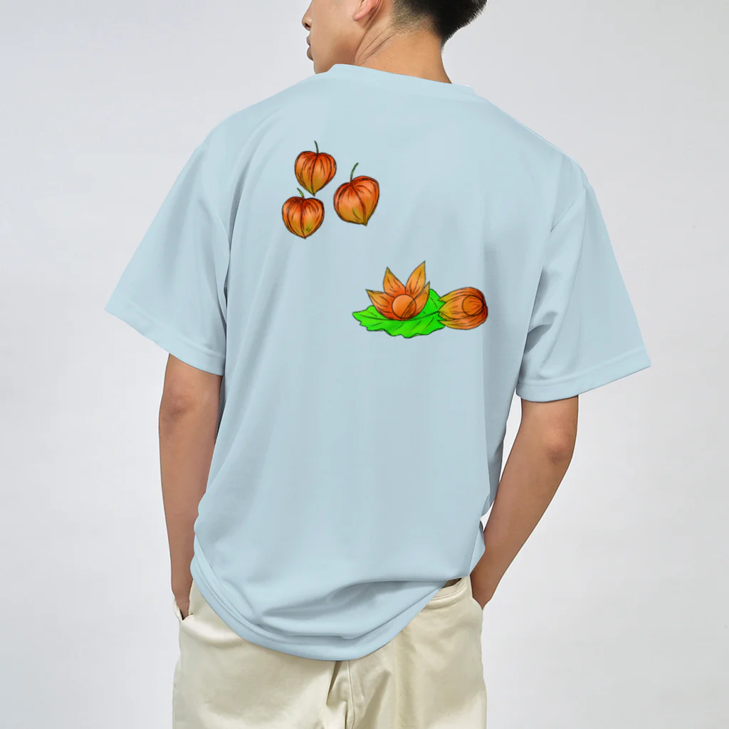 Lily bird（リリーバード）のホオズキ パターン2 ドライTシャツ
