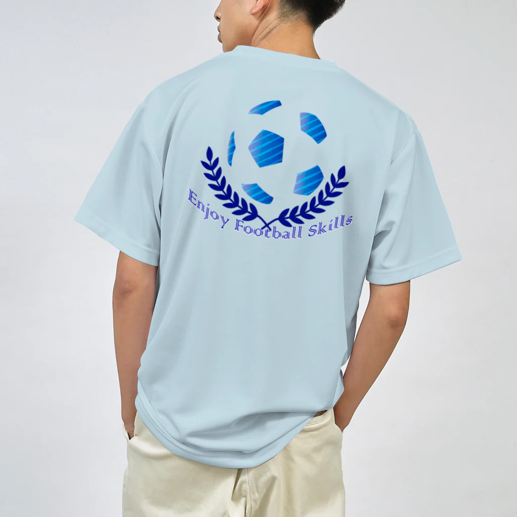 ドリブルTシャツのD-Studioのサッカーボール：EFBS ドライTシャツ