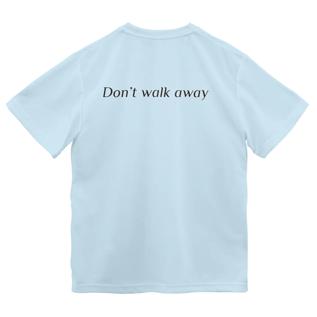 月夜のタツノオトシゴのDon’t walk away Dry T-Shirt