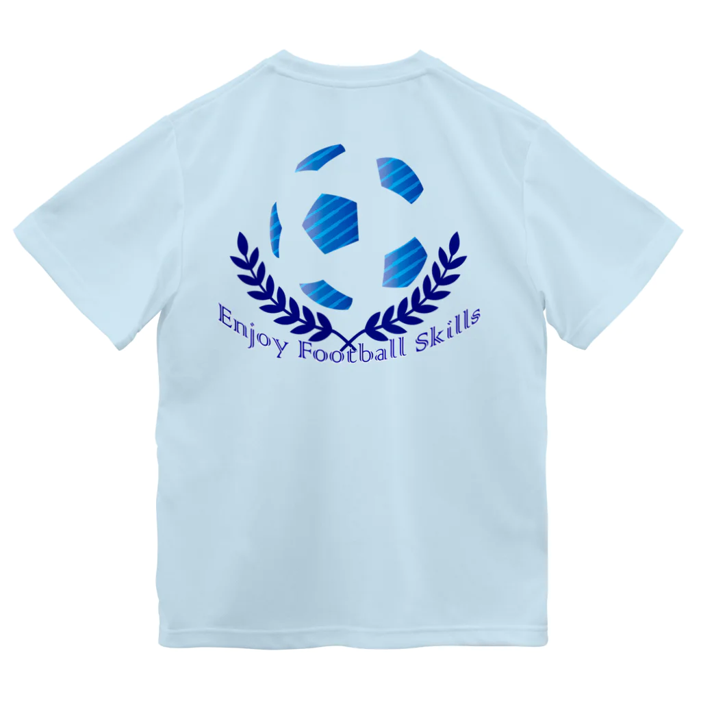 ドリブルTシャツのD-Studioのサッカーボール：EFBS ドライTシャツ