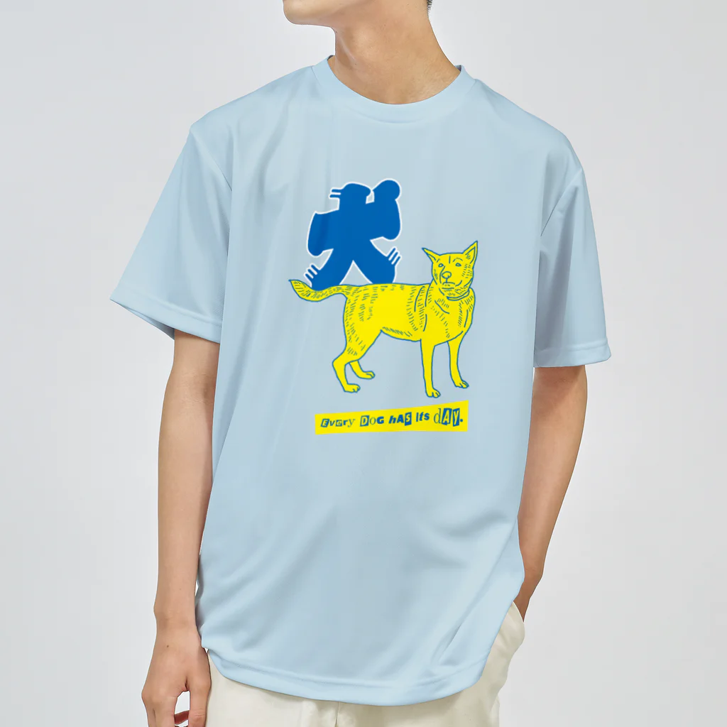 LONESOME TYPE ススの犬（勇敢） ドライTシャツ