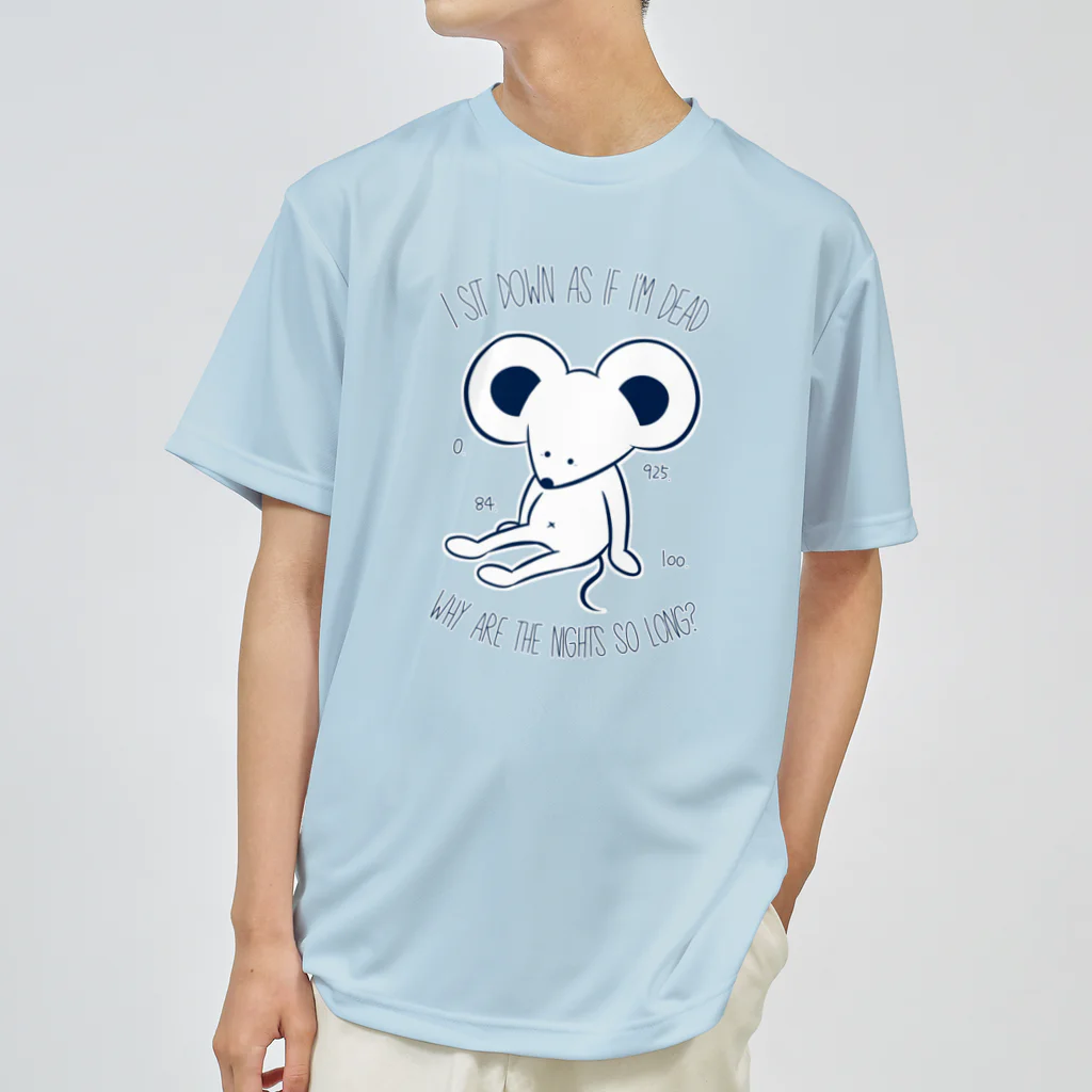  Millefy's shopのねずみの夜 Dry T-Shirt