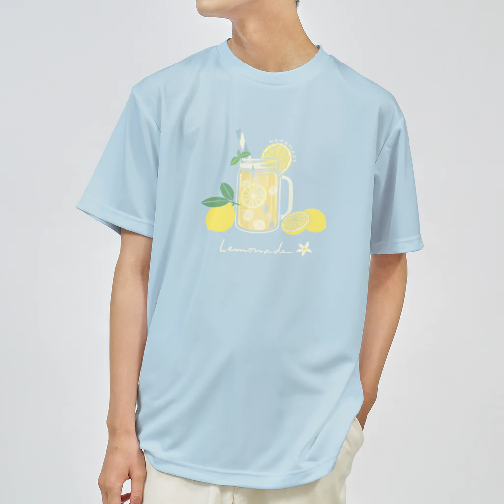 kiki25の自家製はちみつ入りレモネード(パステルカラー) ドライTシャツ