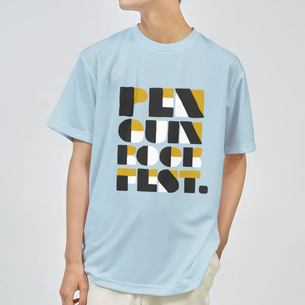 Icchy ぺものづくりのペンギンロックフェス Penguin font Dry T-Shirt