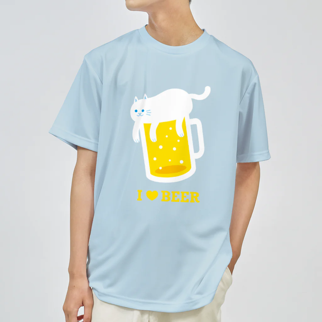 hiropo3のねこ泡ビール Dry T-Shirt