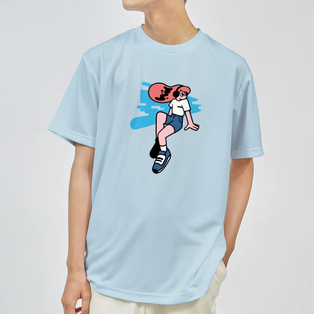 SANNO CREATIONSの夏ガール ドライTシャツ