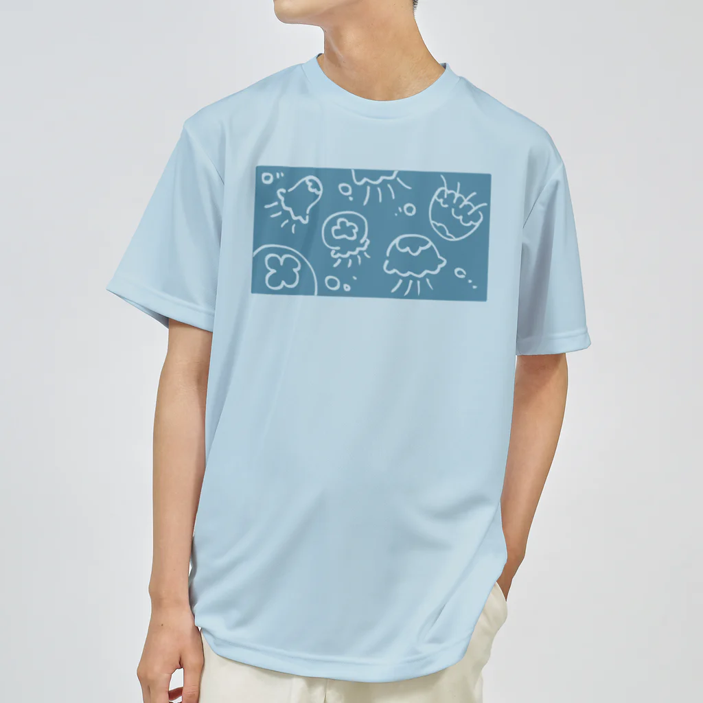 Jackalope Houseのクラゲのアクアリウム Dry T-Shirt