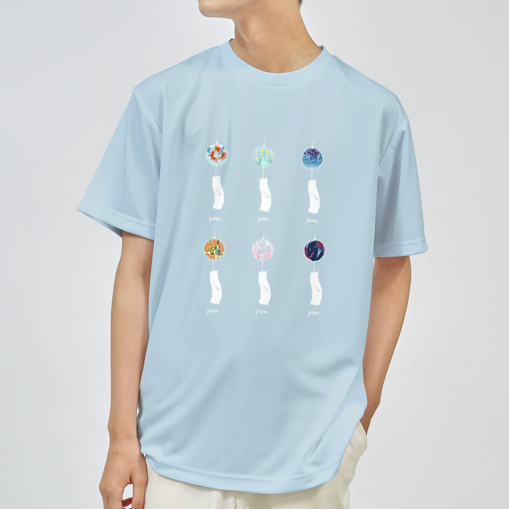 404実験工房の風の音に咲う風鈴売り Dry T-Shirt