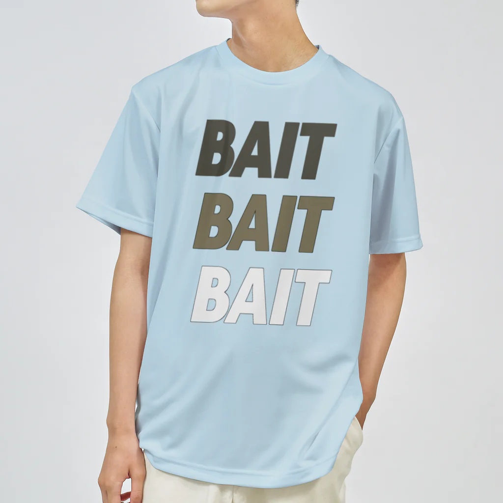 BASSHOMIESのBAITシーバス ドライTシャツ