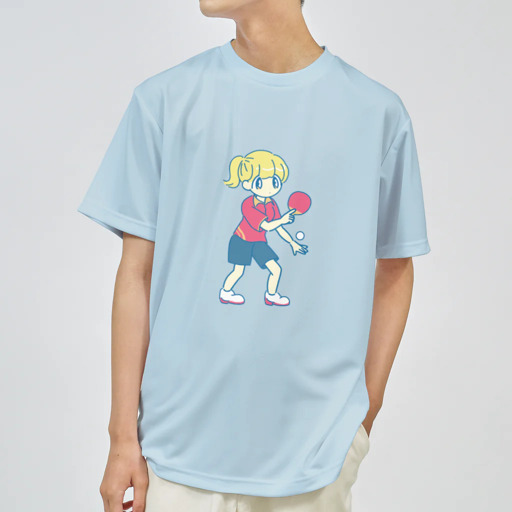 微々子(Viviko)の卓球ガール ドライTシャツ