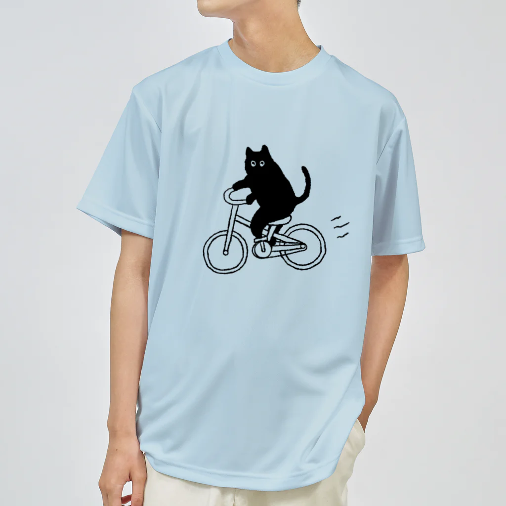 k_oの自転車に乗ったねこ Cycling cat Dry T-Shirt