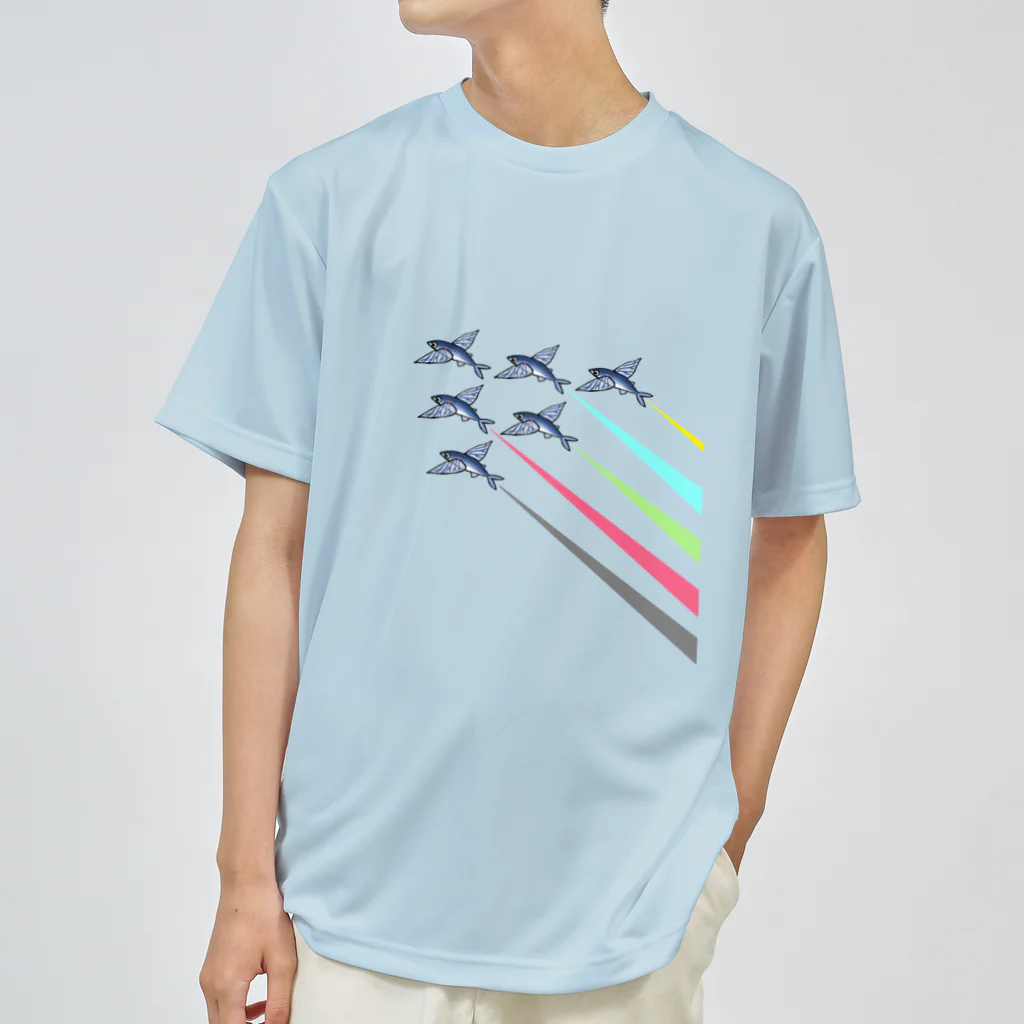 魚長～UoChou～のトビウオフォーメーションB ドライTシャツ