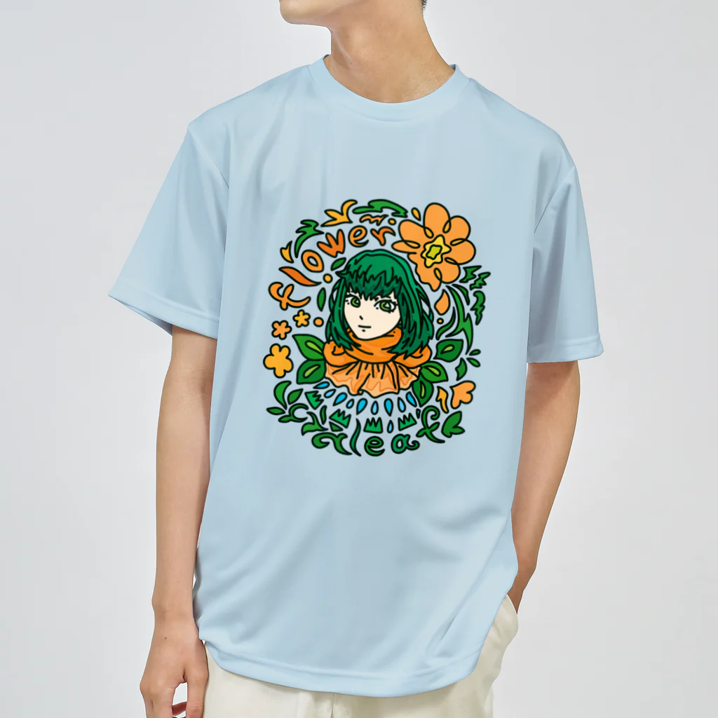 ハナドリカ SUZURI店の花と緑の使い手 ドライTシャツ