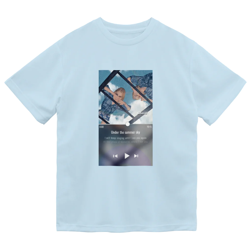 【ホラー専門店】ジルショップの夏空の下で＊音楽＊music Dry T-Shirt