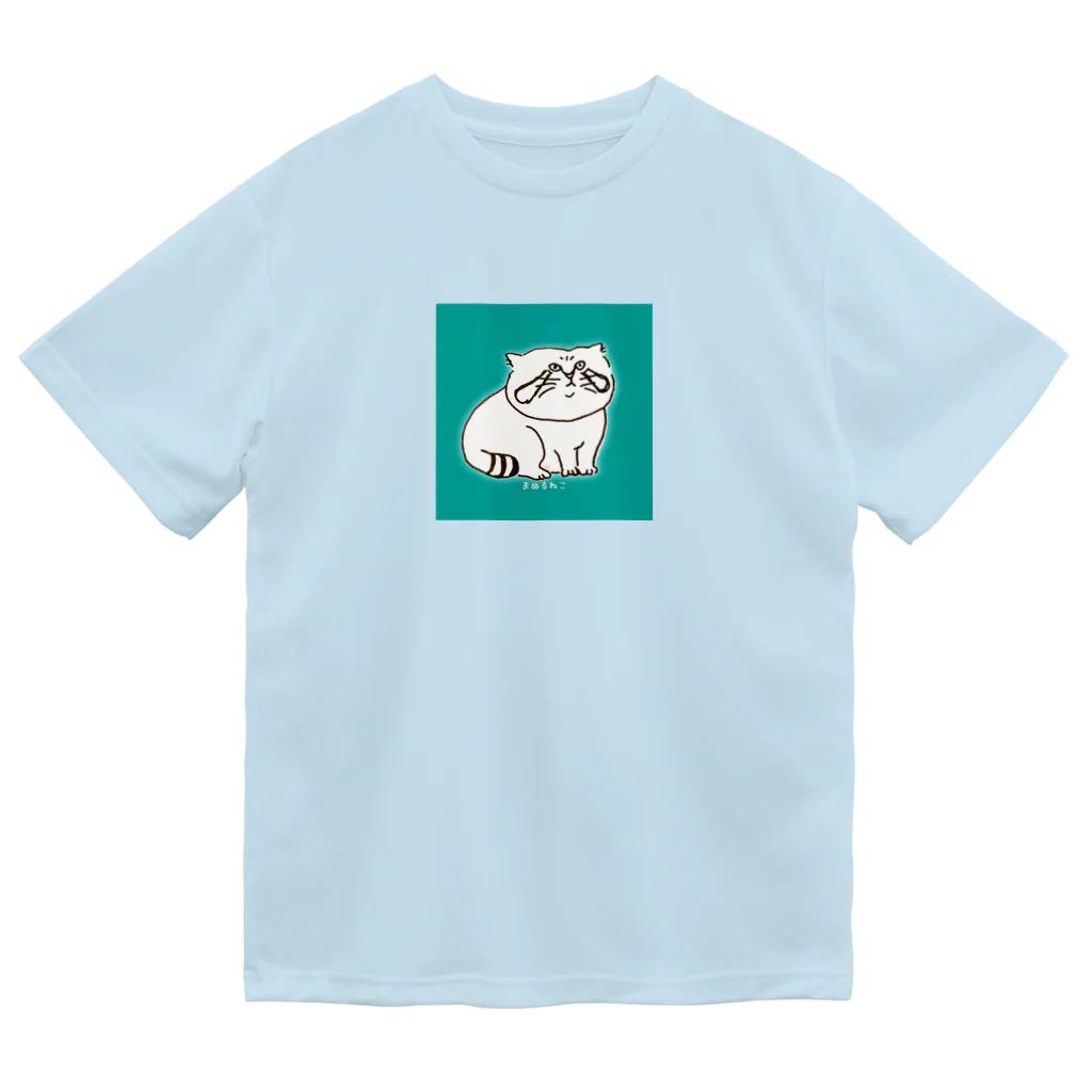 こいおか雑貨店のまぬるねこ ドライTシャツ