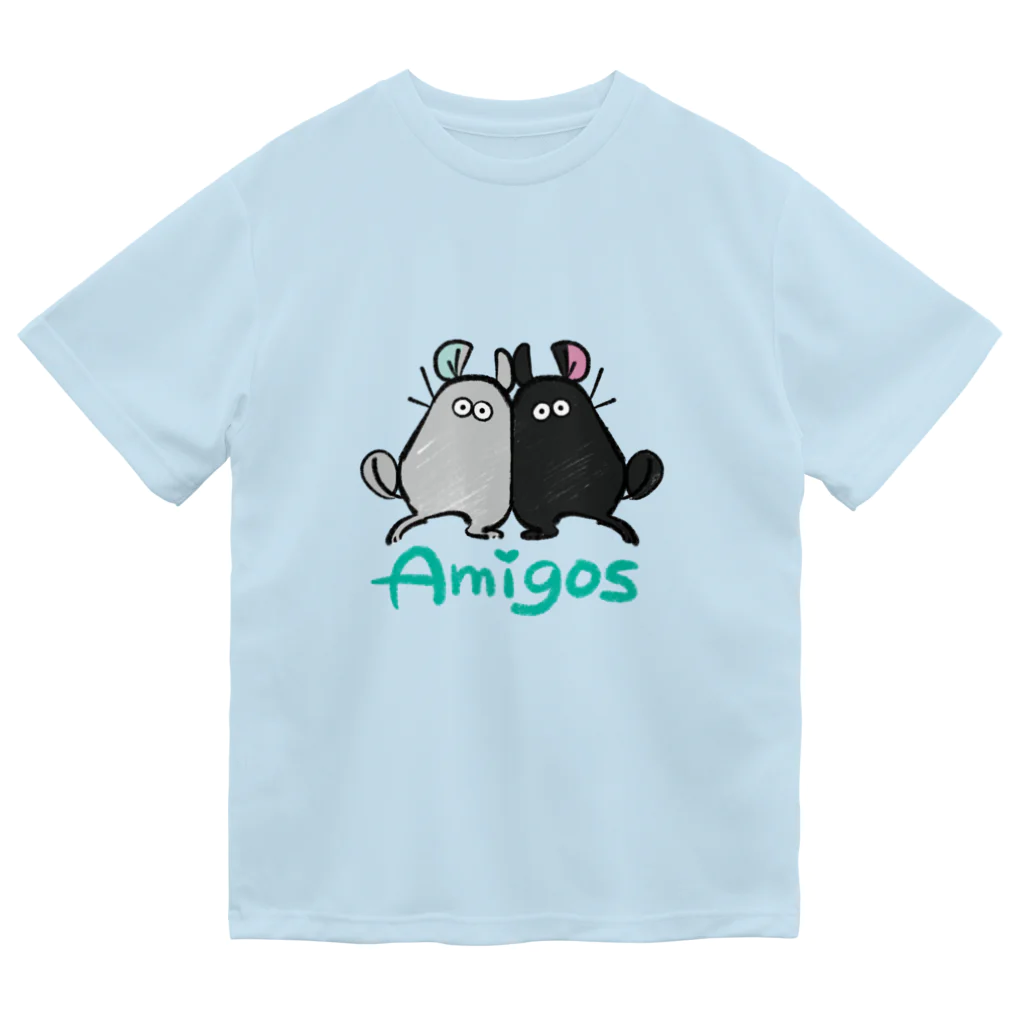 Líneas de aska “Askaの紙上絵”のLos amigos(友達) Dry T-Shirt