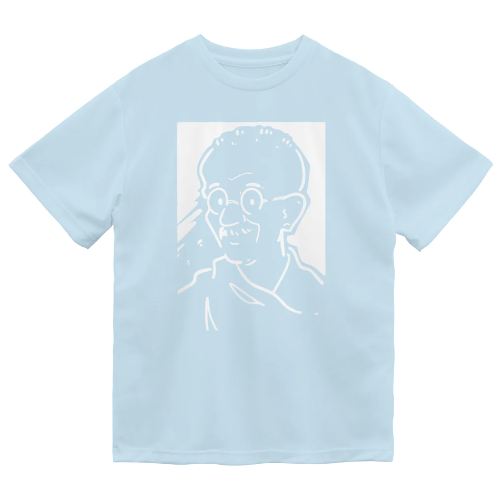 山形屋米店のマハトマ・ガンディー(Mahatma Gandhi) Dry T-Shirt